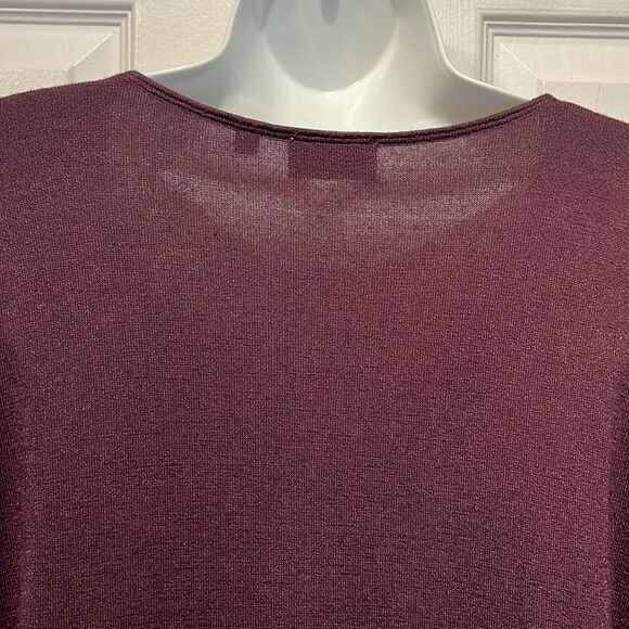 Aritzia Wilfred Free‎ Burgundy Long Sleeve Dress Size XS - Picture 7 of 11